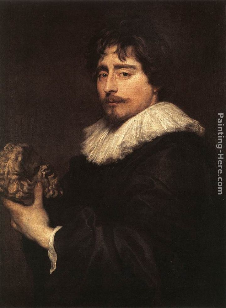 Sir Antony van Dyck Porrtrait of the Sculptor Duquesnoy